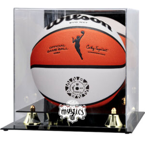 Washington Mystics Golden Classic Basketball Display Case