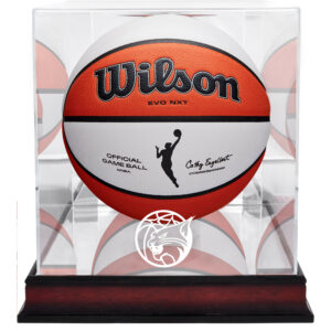Minnesota Lynx Mahogany Basketball Display Case