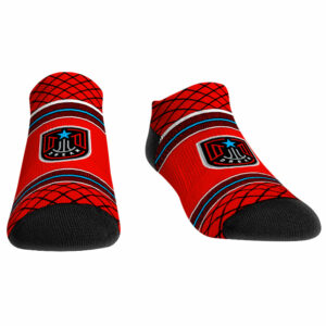 Rock Em Socks Atlanta Dream Net Striped Ankle Socks