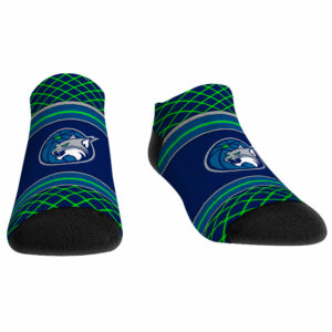 Rock Em Socks Minnesota Lynx Net Striped Ankle Socks