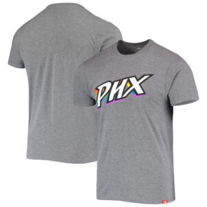 Unisex Sportiqe Heathered Gray Phoenix Mercury Pride Tri-Blend T-Shirt
