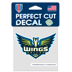 WinCraft Dallas Wings 4'' x 4'' Decal
