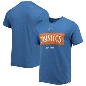 Men's Sportiqe Royal Washington Mystics 25th Anniversary Tri-Blend T-Shirt