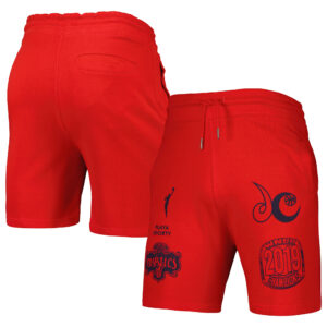 Red Washington Mystics Legacy Logo Shorts