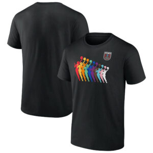 Unisex Fanatics Branded Black Atlanta Dream Pride T-Shirt
