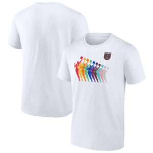 Unisex Fanatics Branded White Atlanta Dream Pride T-Shirt