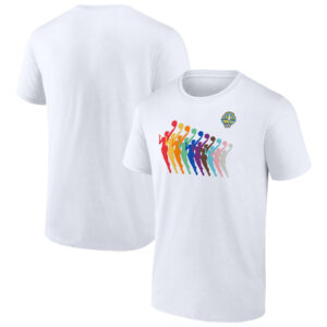 Unisex Fanatics Branded White Chicago Sky Pride T-Shirt