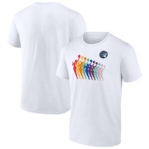Unisex Fanatics Branded White Minnesota Lynx Pride T-Shirt