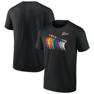 Unisex Fanatics Branded Black Phoenix Mercury Pride T-Shirt