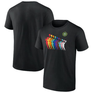 Unisex Fanatics Branded Black Seattle Storm Pride T-Shirt