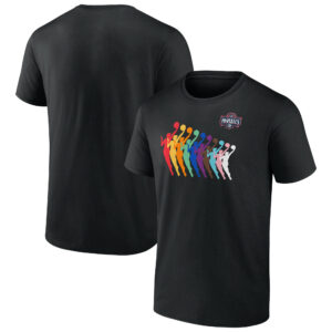 Unisex Fanatics Branded Black Washington Mystics Pride T-Shirt