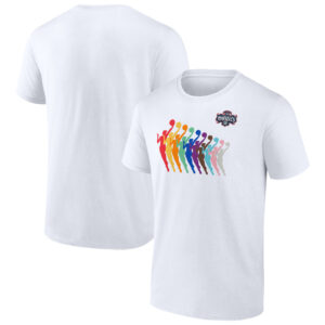 Men's Fanatics Branded White Washington Mystics Pride T-Shirt