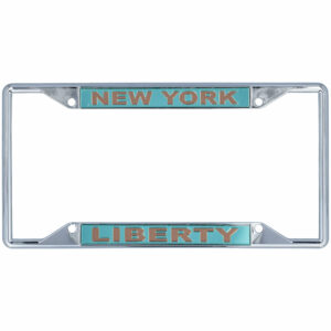 WinCraft New York Liberty Metal Laser Cut License Plate Frame