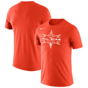 Men's Nike Orange 2022 WNBA All-Star Game Logo Legend Performance T-Shirt