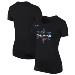 Women's Nike Black 2022 WNBA All-Star Game Logo Legend Performance T-Shirt
