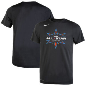 Youth Nike Black 2022 WNBA All-Star Game Logo Legend Performance T-Shirt