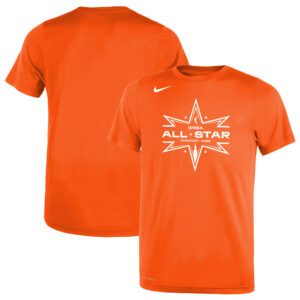 Youth Nike Orange 2022 WNBA All-Star Game Logo Legend Performance T-Shirt